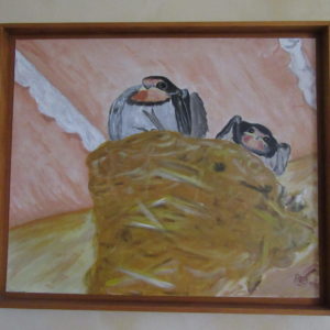 Tableau les hirondelles