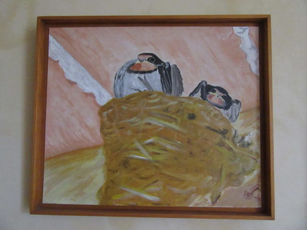 Tableau les hirondelles